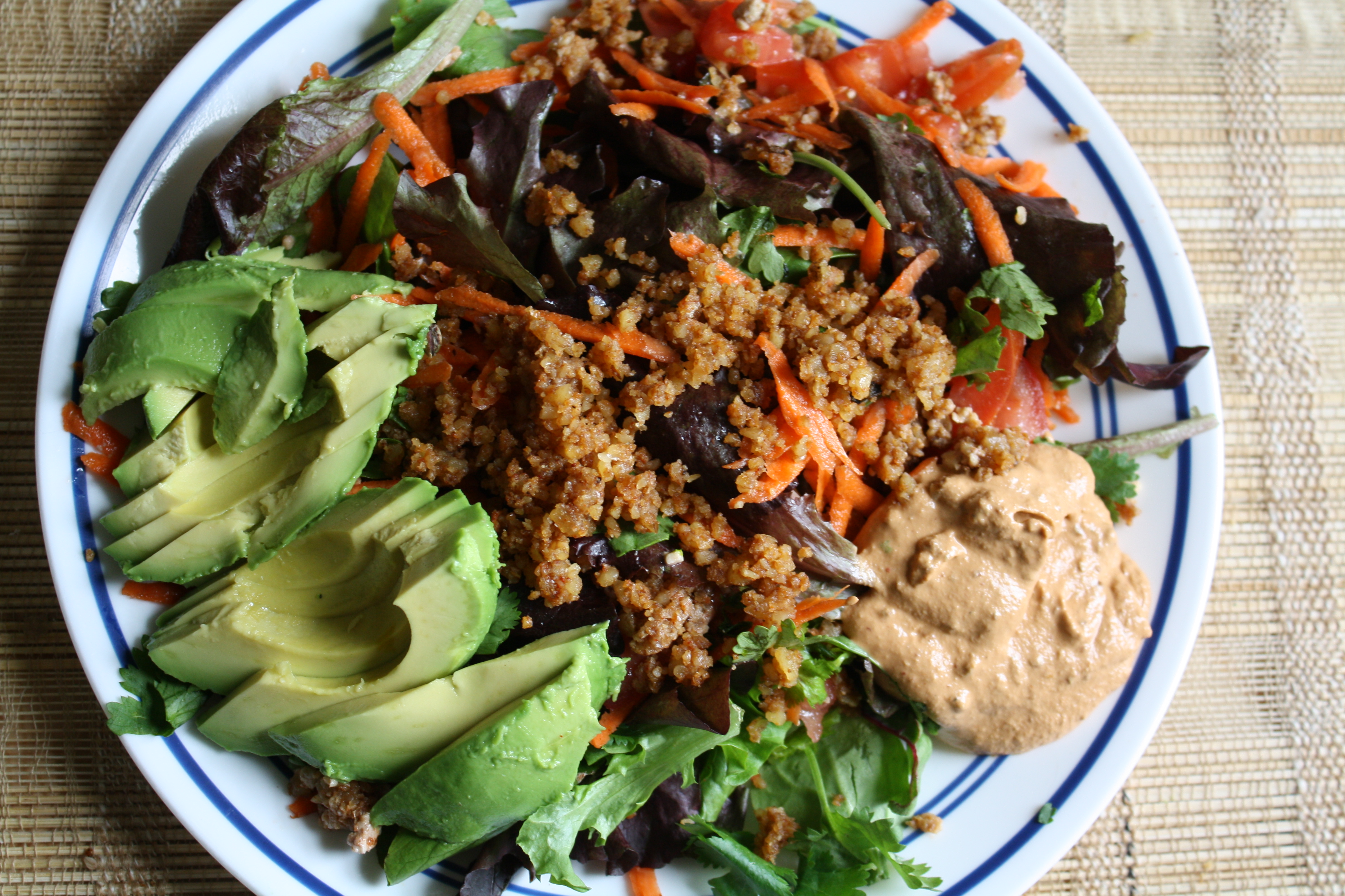 Raw Vegan Walnut Tacos Meat