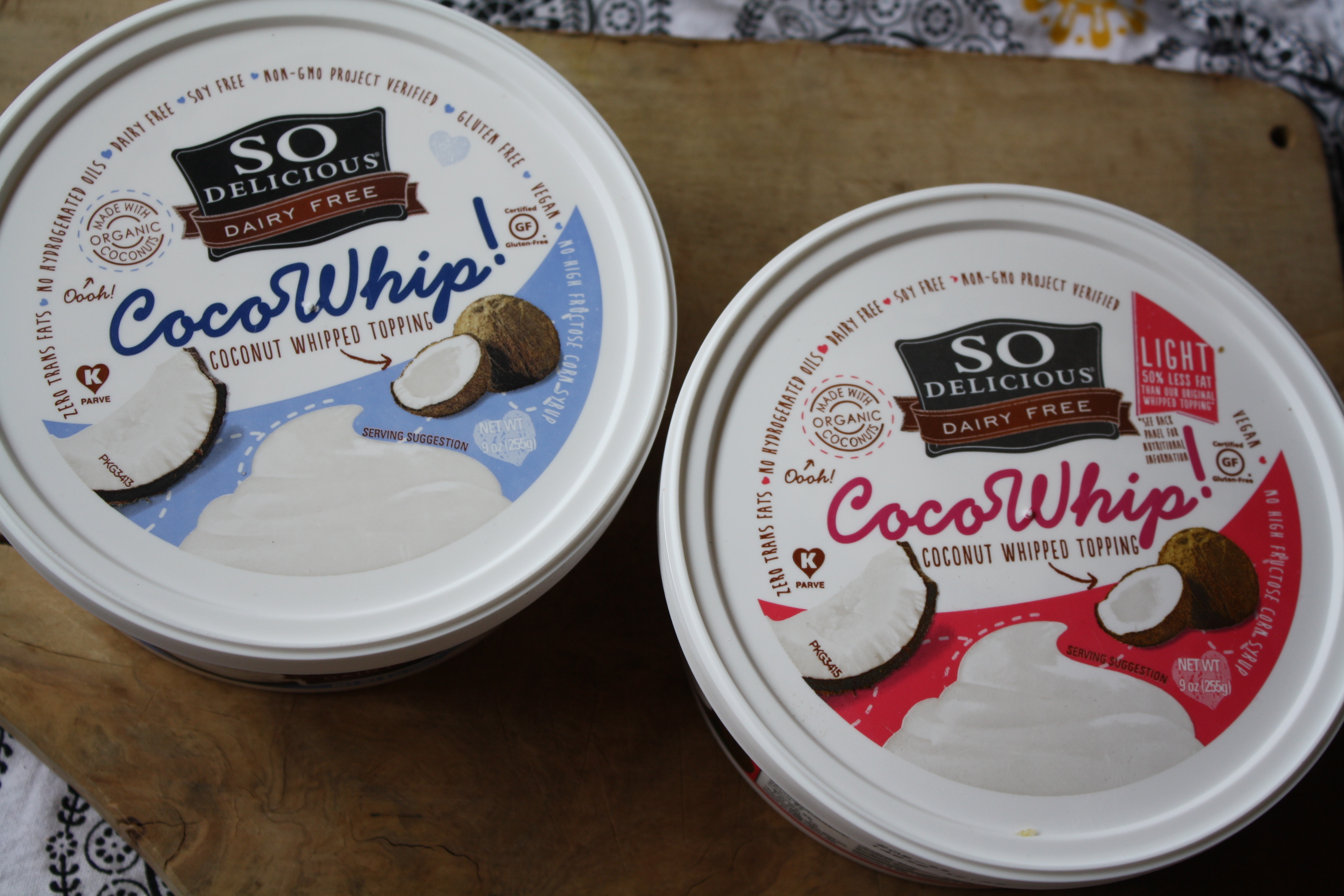 So Delicious CocoWhip review! Coconut based whipped cream (vegan,  gluten-free, dairy-free) 